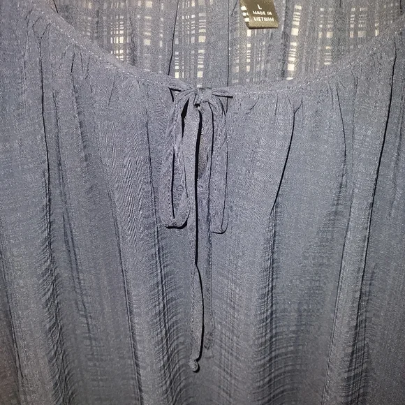 🚜 AGB Boho Blouse NWT Size L - Picture 4 of 6